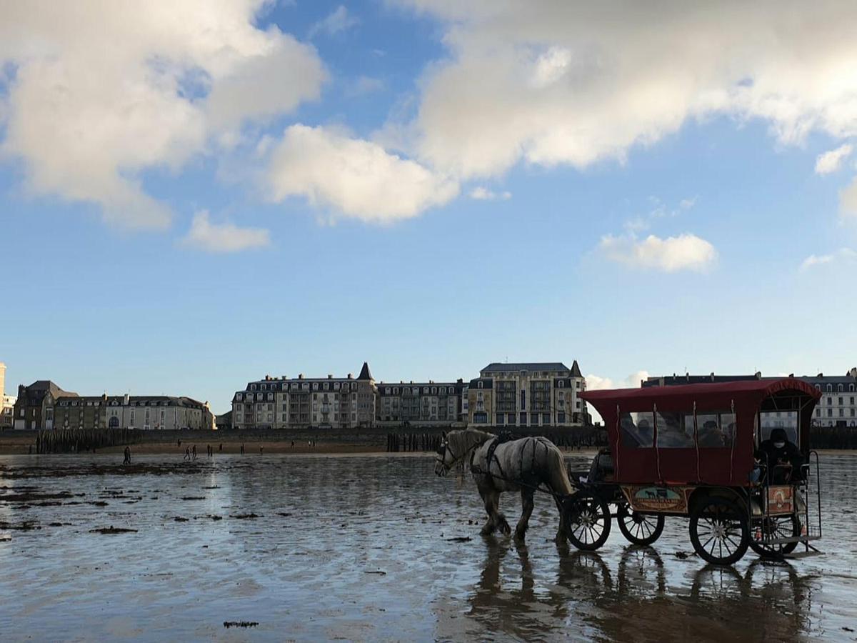 Apartamento L'Echo des Vagues Saint-Malo Exterior foto